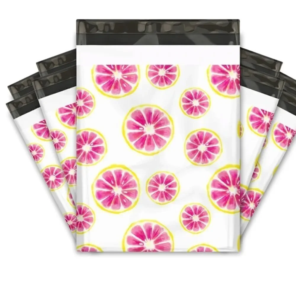Poly Mailers Mix 6x9 10x13 14.5x19 30 pieces 30 stickers 1.5” size Insert cards
